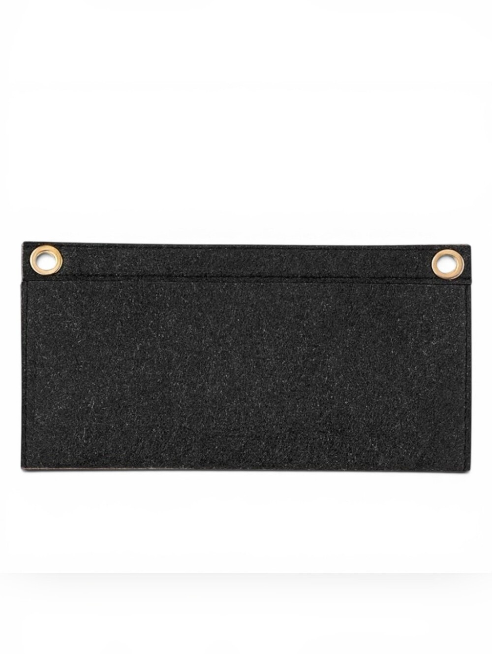 Felt Pocket Clutch /  Insert / Divider - 1 Black Insert ~  9.8” x 2.3” ~ NWOT